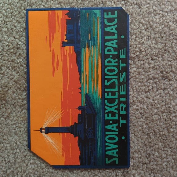 Large Steamer Trunk Labels - Picture 3 of 6